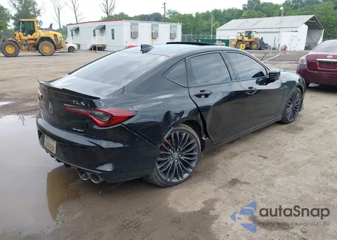 2022 Acura Tlx Type S из США, поврежденный, VIN 19UUB7F0XNA001168